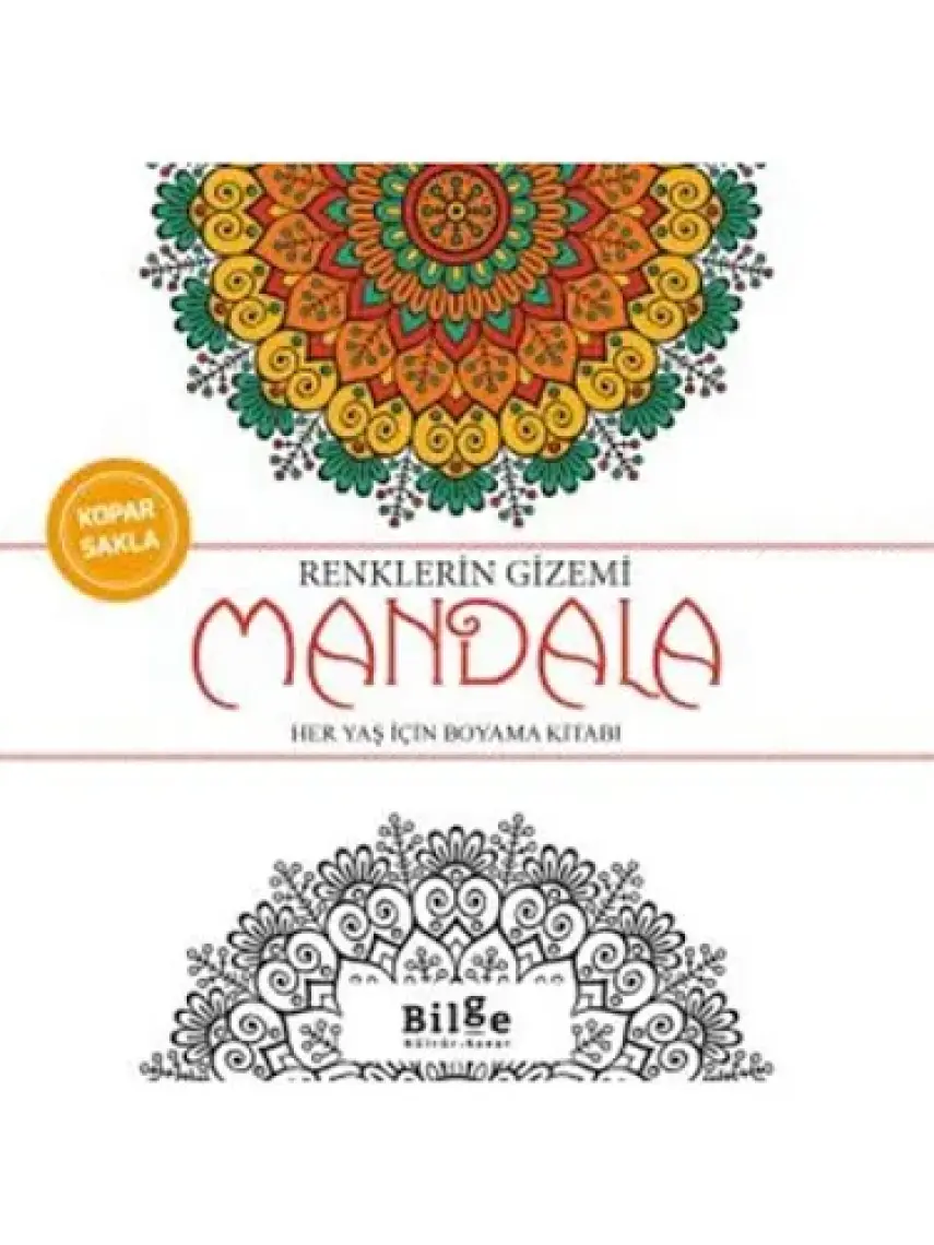 Renklerin Gücü Mandala Her Yaş İçin Boyama Kitabı
