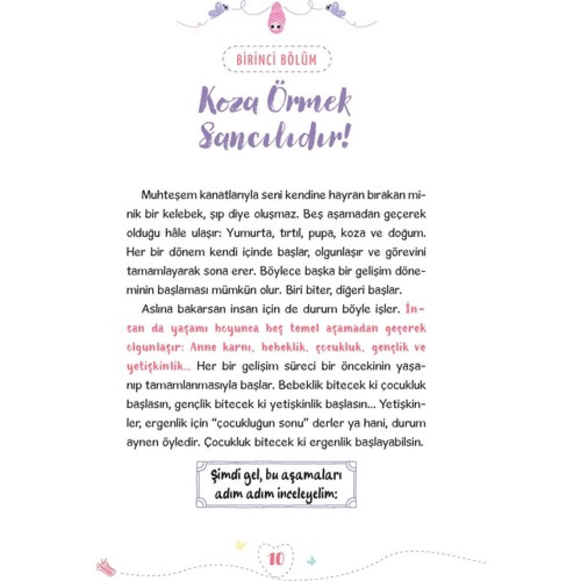 Bir Genç Kızın Büyüme Rehberi (Tırtıldan Kelebeğe) - Hatice Kübra Tongar