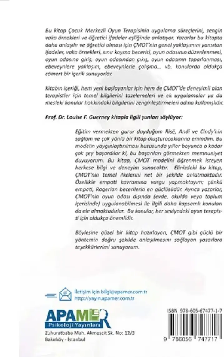 Çocuk Merkezli Oyun Terapisi - Rise Vanfleet