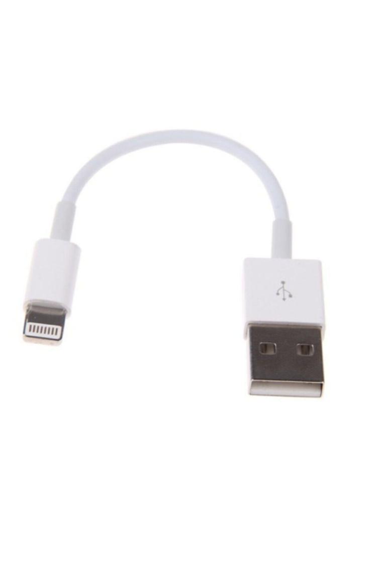 4663 Usb Lightning Kısa Data Şarj Kablosu 20 Cm (apple Iphone Için)