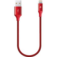 Ttec AlumiCable Mini 30 cm 2DK28K Kırmızı iPhone Şarj Kablosu