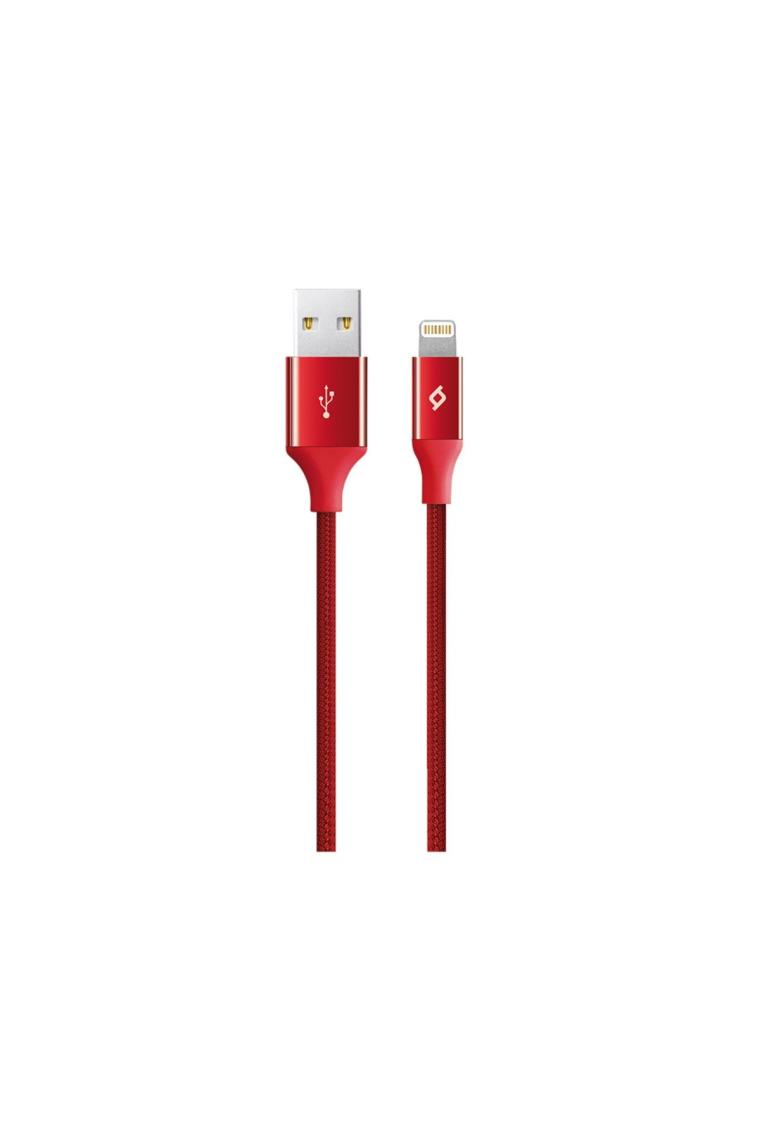 Ttec AlumiCable 2DK16K Kırmızı 1.2 m USB to Lightning Şarj Kablosu
