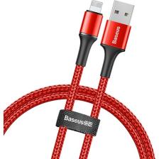 Baseus Halo Cable 0.5 m 2.4A Lightning Kırmızı Şarj Kablosu
