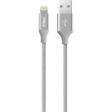 Ttec AlumiCable 2DK16G Gümüş 1.2 m USB to Lightning Şarj Kablosu