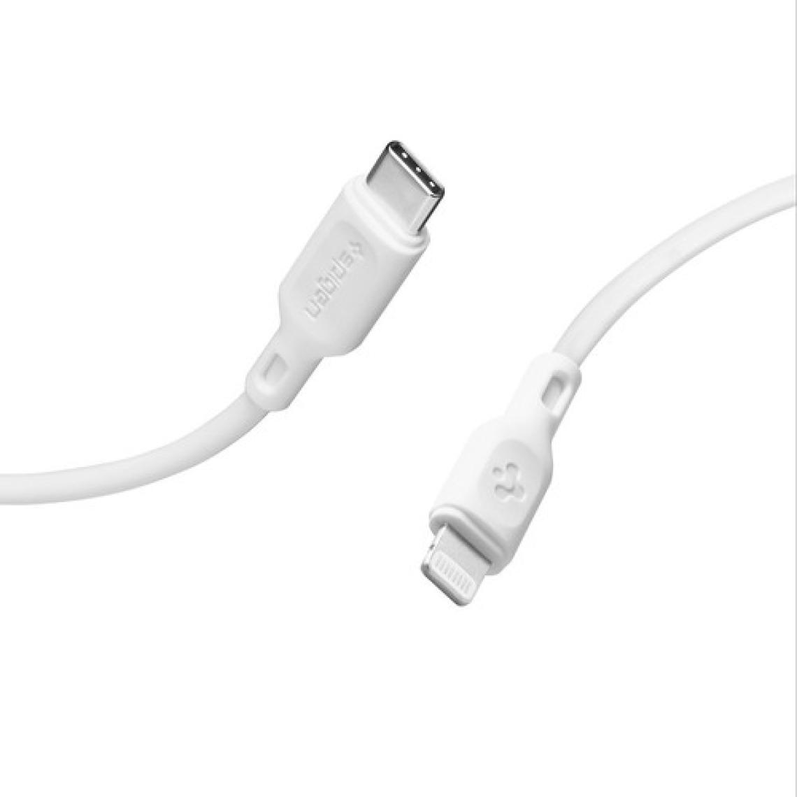 Spigen Essential Apple USB-C to Lightning PD (Power Delivery Destekli) Hızlı Şarj ve Data Kablo MFI Lisanslı (1 Metre) C10CL - 000CA25416