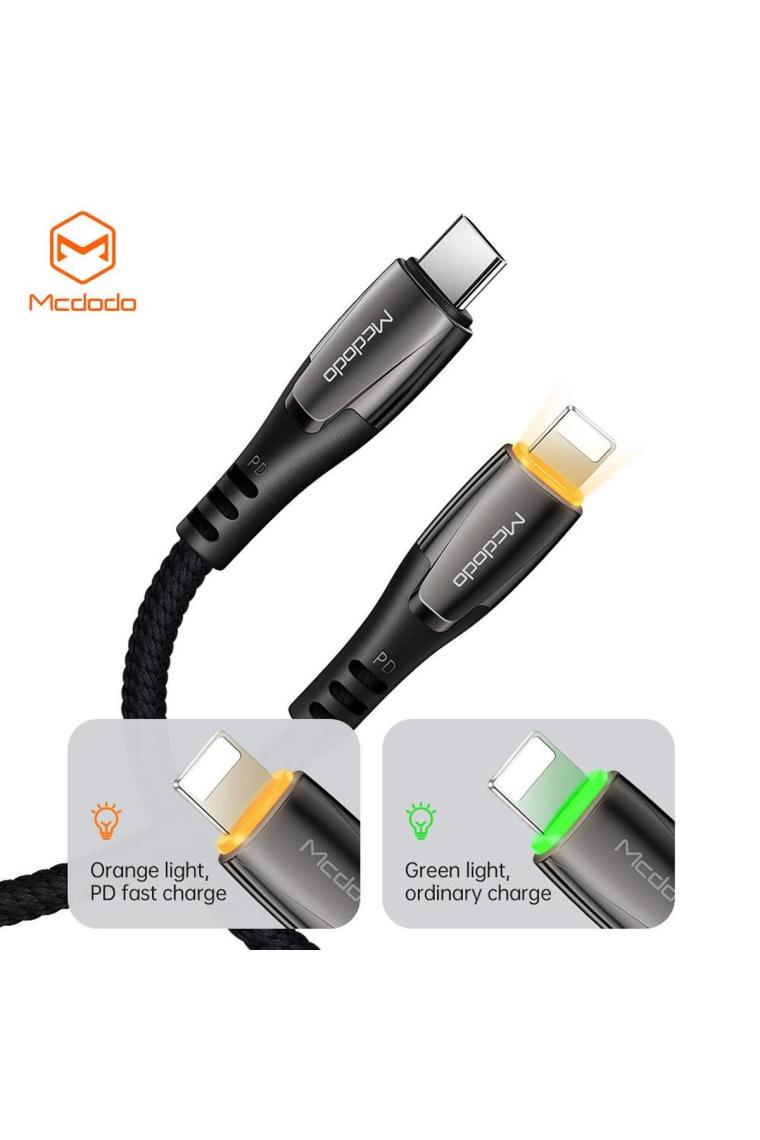 Ca-7651 Type C To Lightning 3a 36w Hızlı Şarj Ve Data Kablosu