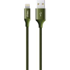 Ttec AlumiCable 2DK16HY Haki Yeşili 1.2 m USB to Lightning Şarj Kablosu