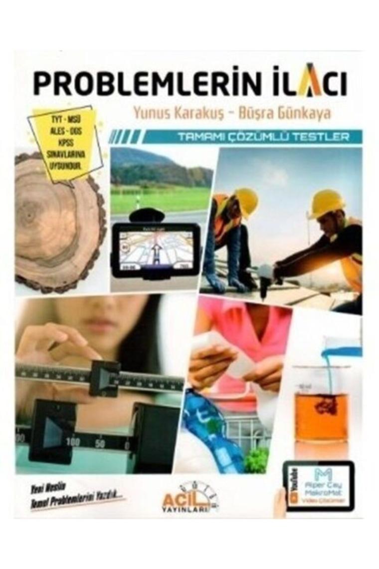 Yks Tyt Msü Kpss Problemlerin Ilacı Tamamı Çözümlü Testler 2024-2025
