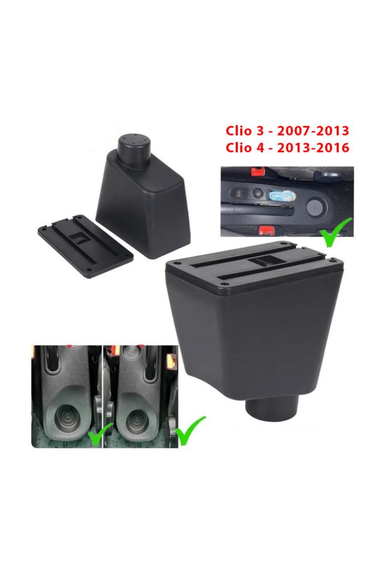 Techmaster Renault Clio 3 Clio 4 2007-2016 Delmesiz Vidasız Kol Dayama Kolçak