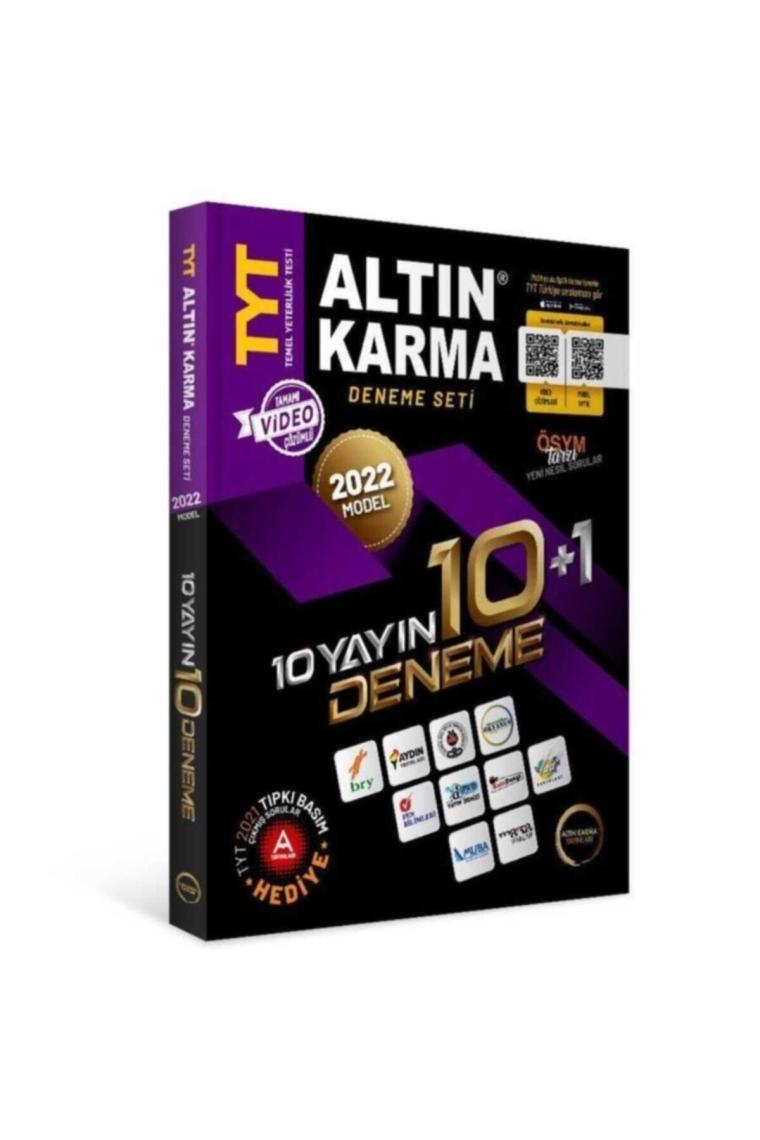 Altın Karma 2023 Tyt 10 Farklı Yayın 10 1 Denemesi