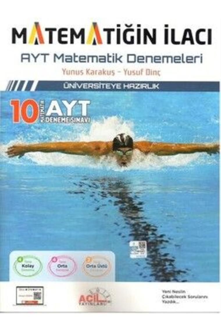 Ayt Matematiğin Ilacı Denemeleri-10 Ayt Deneme 2024-2025