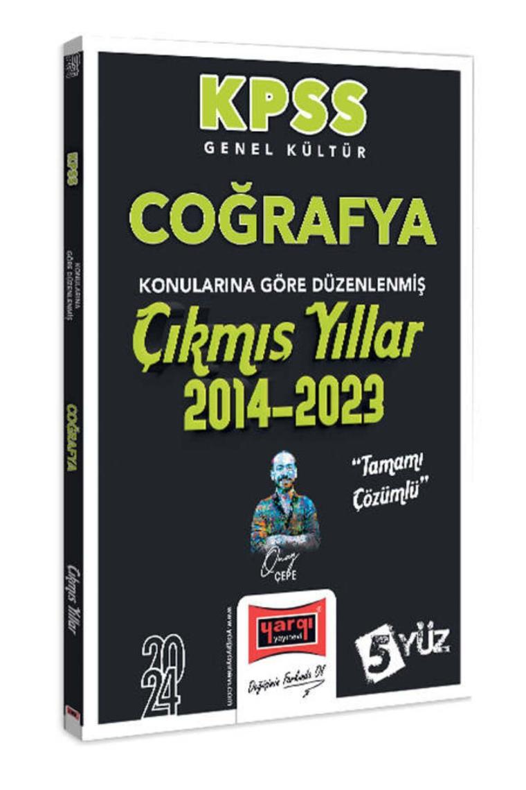 Yargı 2024 KPSS Genel Kültür Coğrafya Konularına Göre Düzenlenmiş Tamamı Çözümlü Çıkmış Yıllar