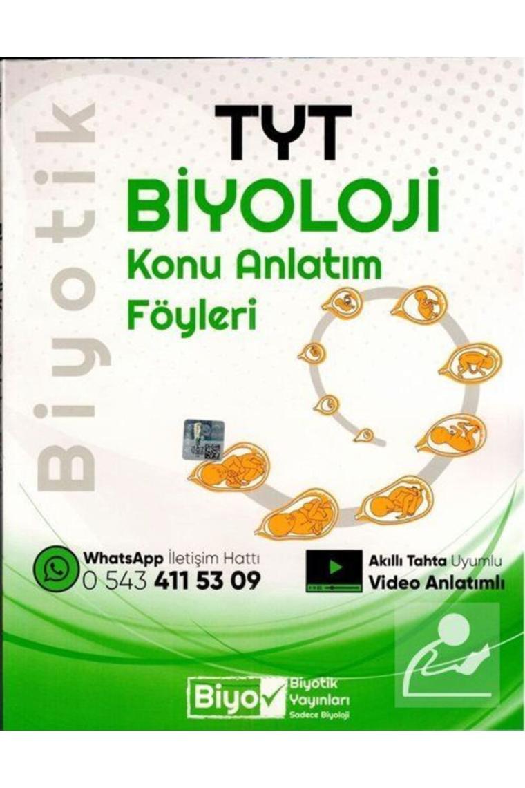 Tyt Biyoloji Konu Anlatım Föyleri