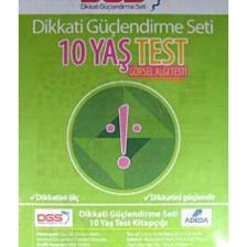 Adeda Yayıncılık Dikkati Güçlendirme Seti Görsel Algı Testi (10 Yaş) - Osman Abalı