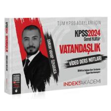 İndeks Akademi 2024 KPSS Vatandaşlık Video Ders Notları - Emrah Vahap Özkaraca İndeks Akademi Yayınc