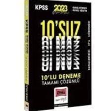 2023 Kpss Gy-gk 10'suz Olmaz Tamamı Çözümlü 10 Deneme