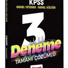 2023 Kpss Genel Kültür Genel Yetenek Tamamı Çözümlü Muhteşem 3 Deneme Sınavı