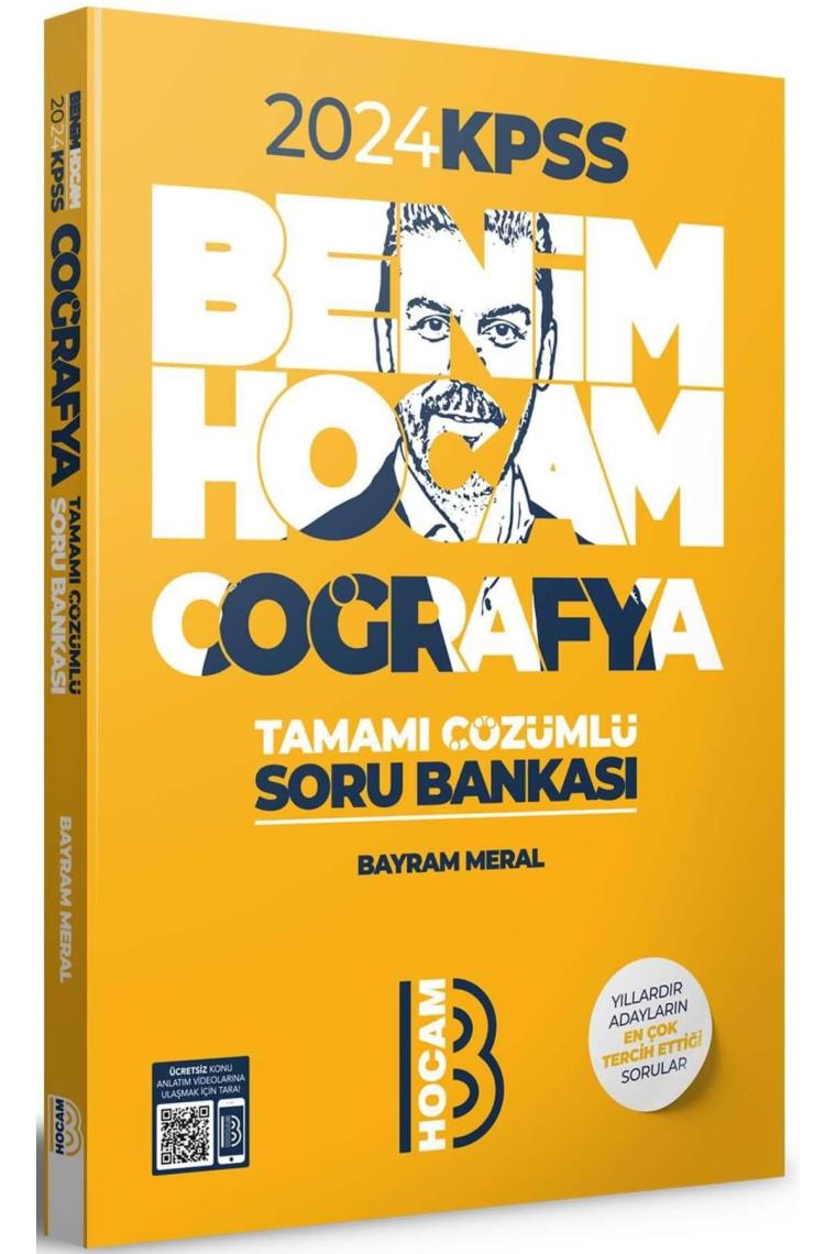 2024 KPSS Coğrafya Tamamı Çözümlü Soru Bankası