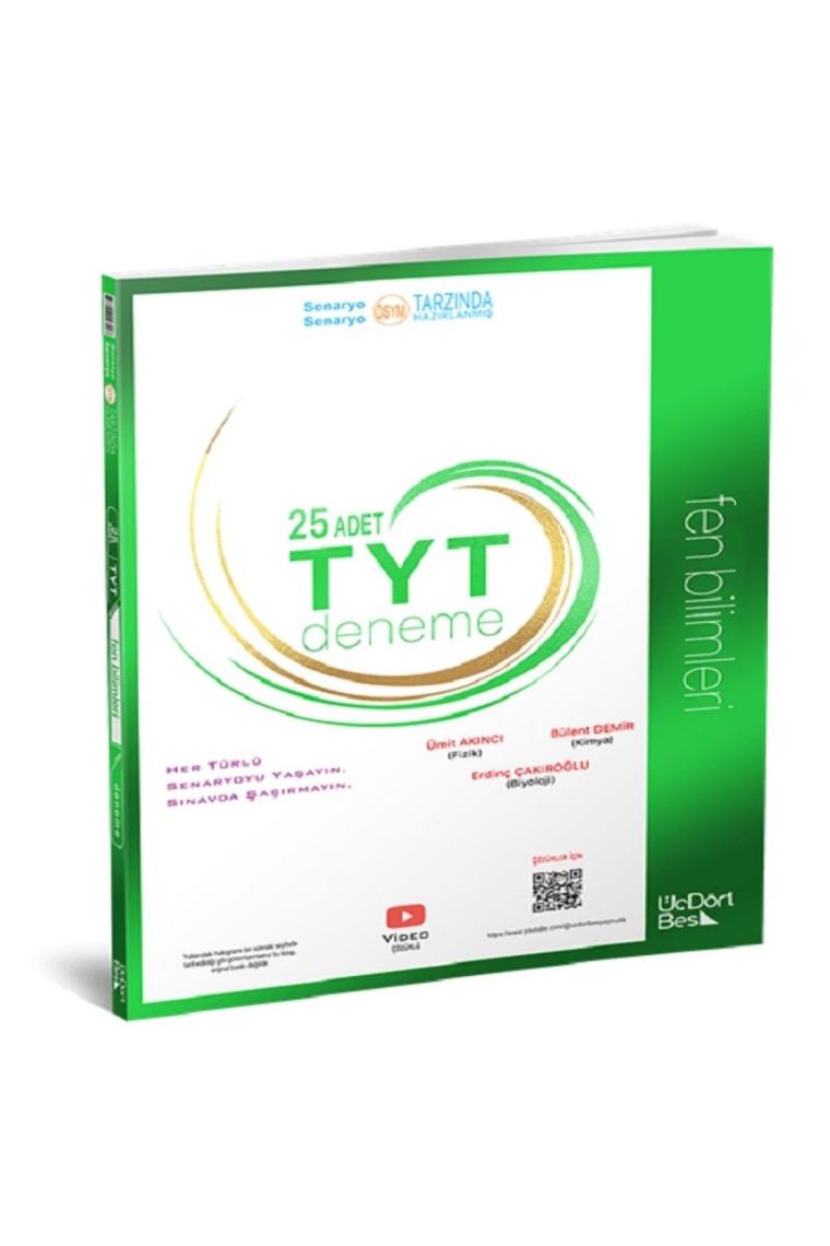2024 model 345 - TYT 25 li Fen Bilimleri Deneme