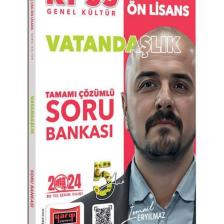 Yargı 2024 Kpss Lise Ön Lisans 5yüz Vatandaşlık Tamamı Çözümlü Soru Bankası