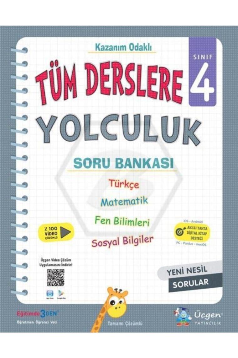 4.sınıf Tüm Derslere Yolculuk - Soru Bankası - %100 Video Çözümlü