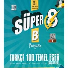 8.sınıf Yeni Nesil Süper Türkçe 100 Temel Eser Paragraf Deneme