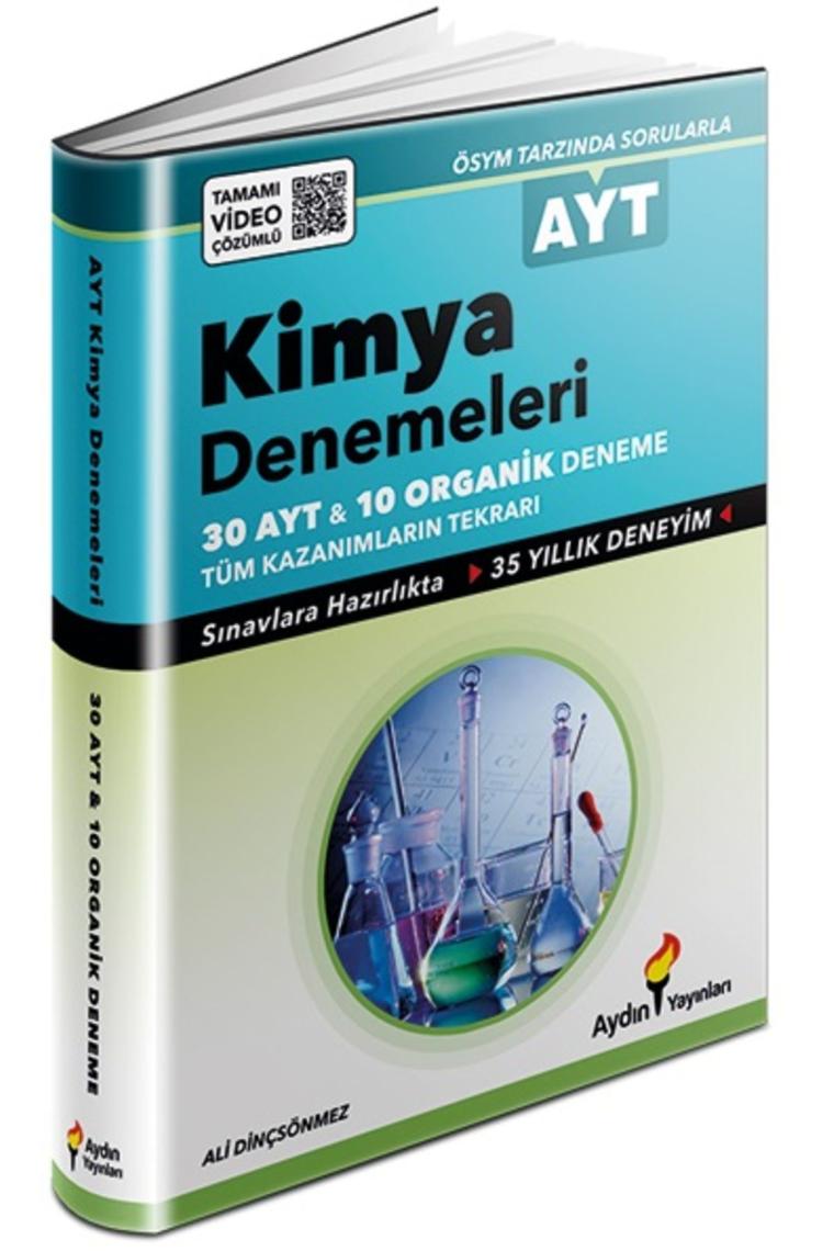 Ayt Kimya 30x13 Ve Organik Denemeler 10x13 Tamamı