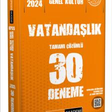 2024 KPSS Genel Kültür Genel Yetenek Vatandaşlık 30 Deneme