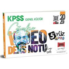 2024 KPSS Genel Kültür 5Yüz Coğrafya Video Ders Notları