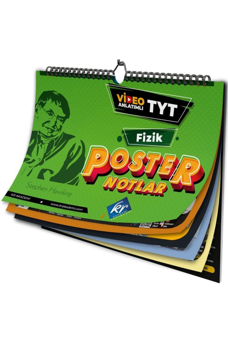 Tyt Fizik Poster Notlar Video Destekli