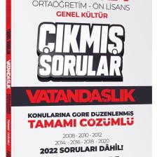 Yediiklim 2024 KPSS Ortaöğretim Ön Lisans Genel Kültür Vatandaşlık Tamamı Çözümlü Çıkmış Sorular
