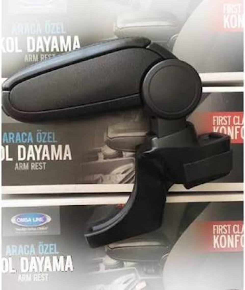 Omsa Seat İbiza 6J Siyah Kol Dayama - Kolçak 2009-2016