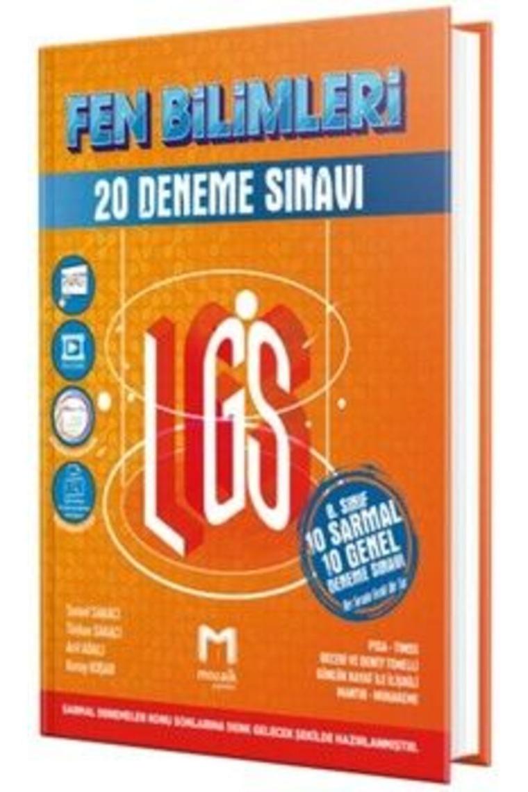 8. Sınıf Fen Bilimleri 20 Deneme