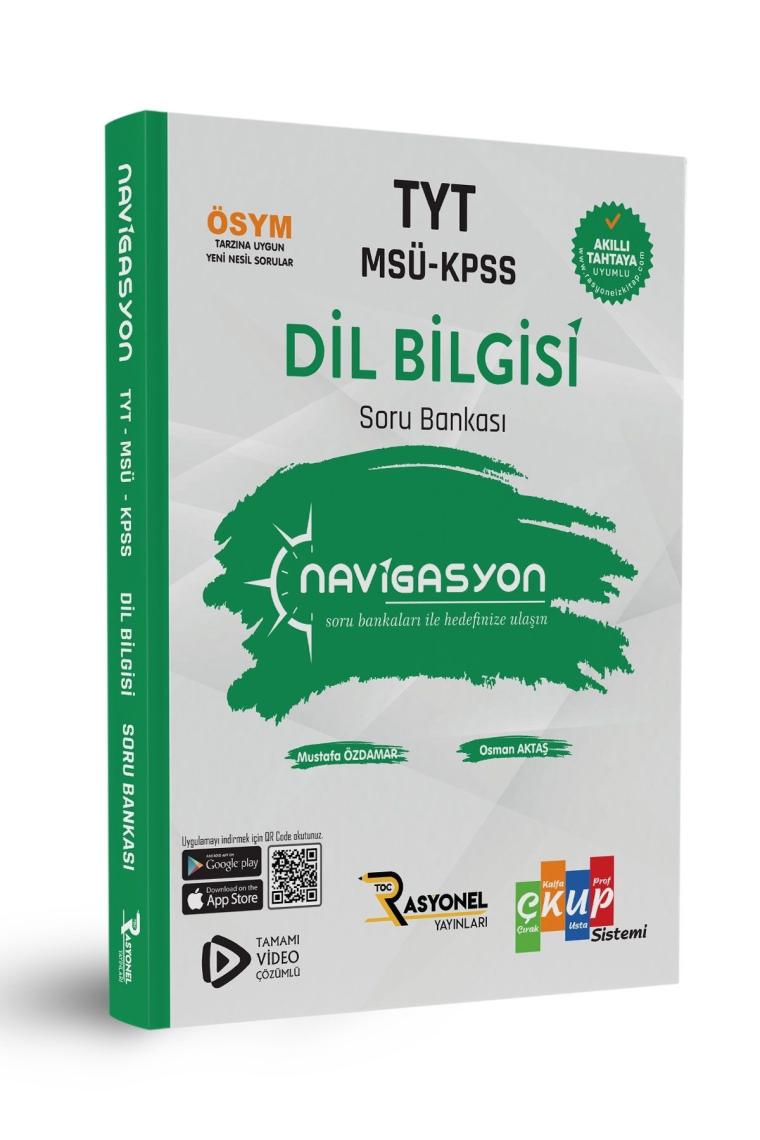 Tyt-msü-kpss Dil Bilgisi Soru Bankası (YAZARLARINDAN VİDEO ÇÖZÜMLÜ)