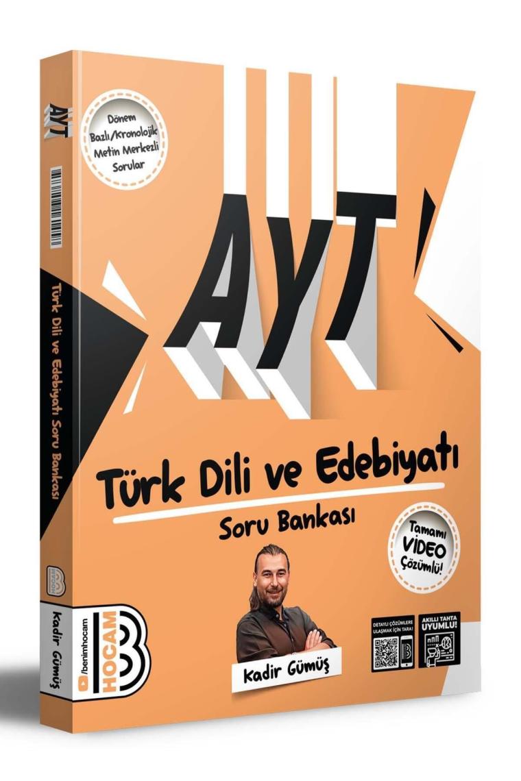 Ayt Türk Dili Ve Edebiyatı Tamamı Video Çözümlü Soru Bankası