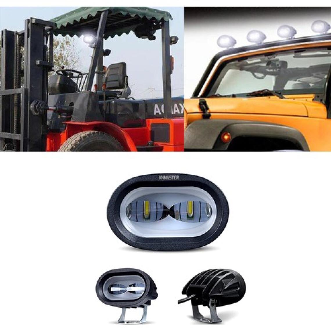 Knmaster Formula 20W Motosiklet / Off Road Sis Farı Takım