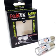 Femex Platinum P21W 1156 Tek Duy LED Ampul Kırmızı Mercekli