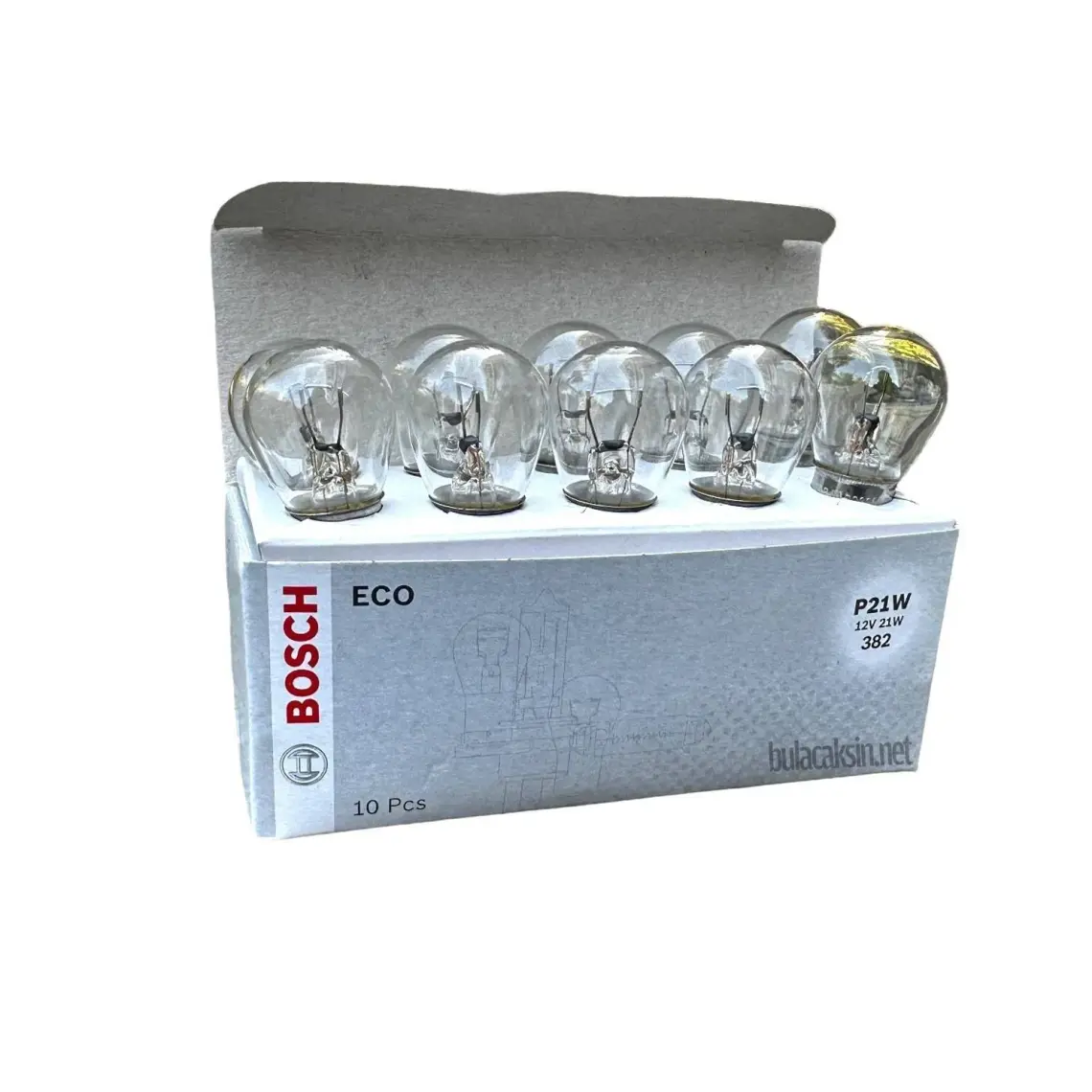 Bosch Ampul 1987302811 12V 21W 93 BA15S Sinyal Tek Duy 10 Adet
