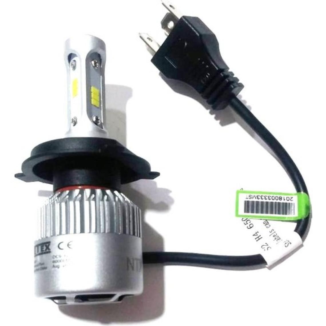 Motospartan Motosiklet Far Ampulü Led H4 Csp Ktm-200 Duke Spacy Tvs Apache Bajaj Pulsar Yamaha Ybr125 K Esd 1919 Süper Odaklamalı 6500 Netex