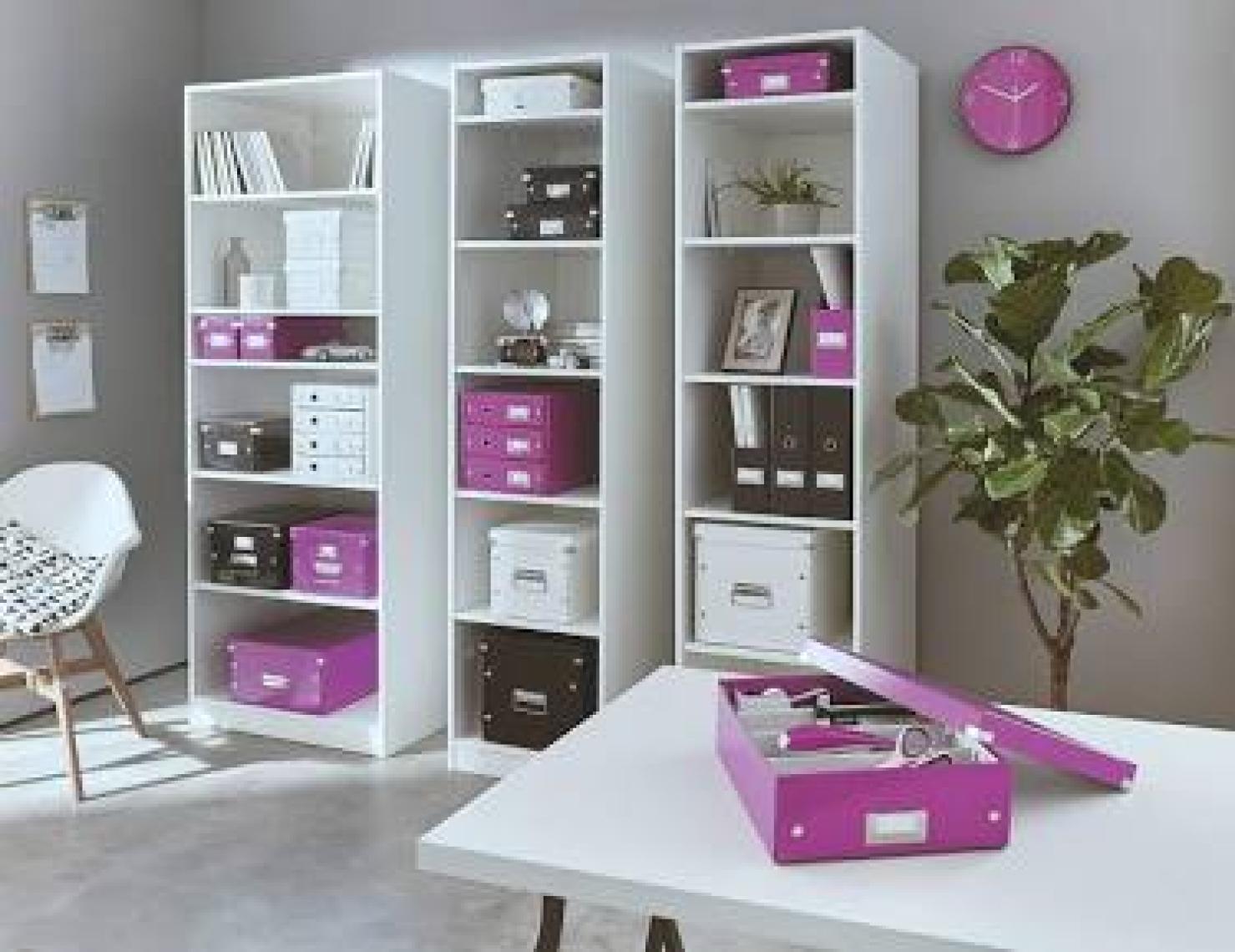 Leitz Click Store Küp Orta Saklama Kutusu Metalik Mor