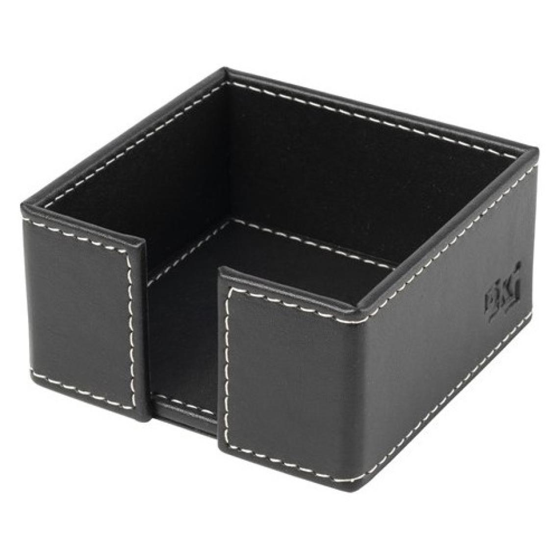 2K Küp Bloknotluk Suni Deri Masaüstü 10X10X5 cm