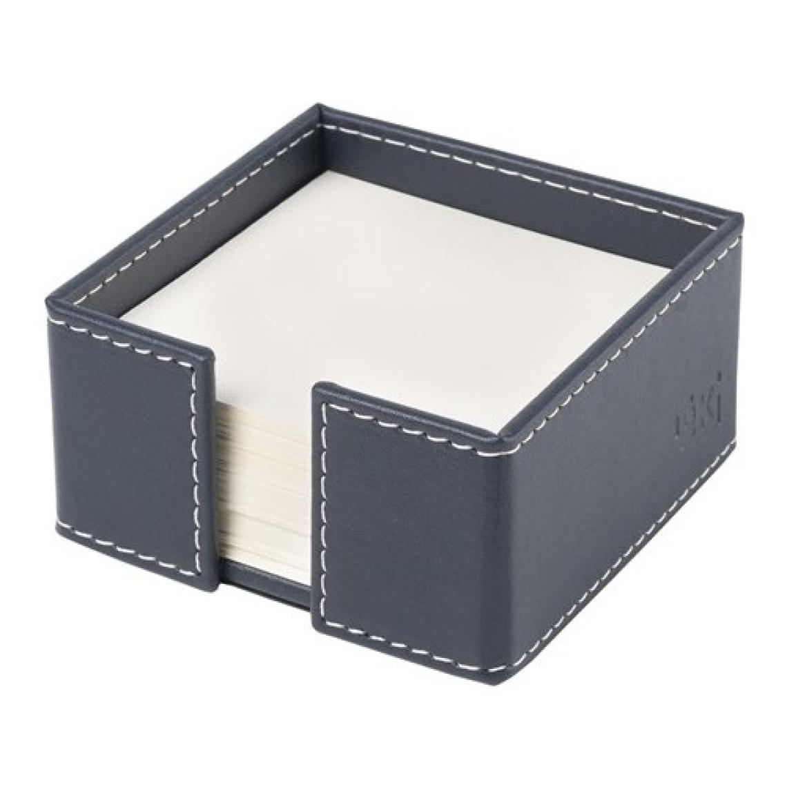 2K Küp Bloknotluk Suni Deri Masaüstü 10X10X5 cm