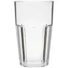 Rubikap Casablanca Polikarbonat Bardak Şeffaf 400 ml - 4 Adet