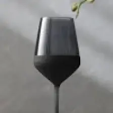 Rakle Matte 4'lü Su Kadehi Seti Siyah 490 cc