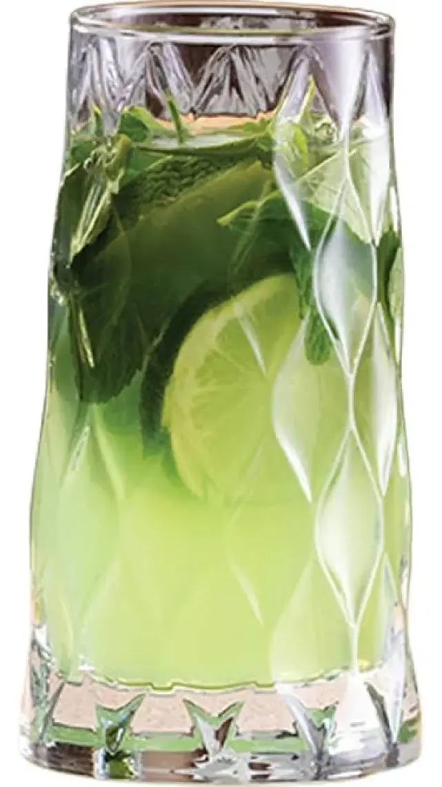 Paşabahçe 420855 Leafy Meşrubat  Bardağı 345CC - 6 Adet