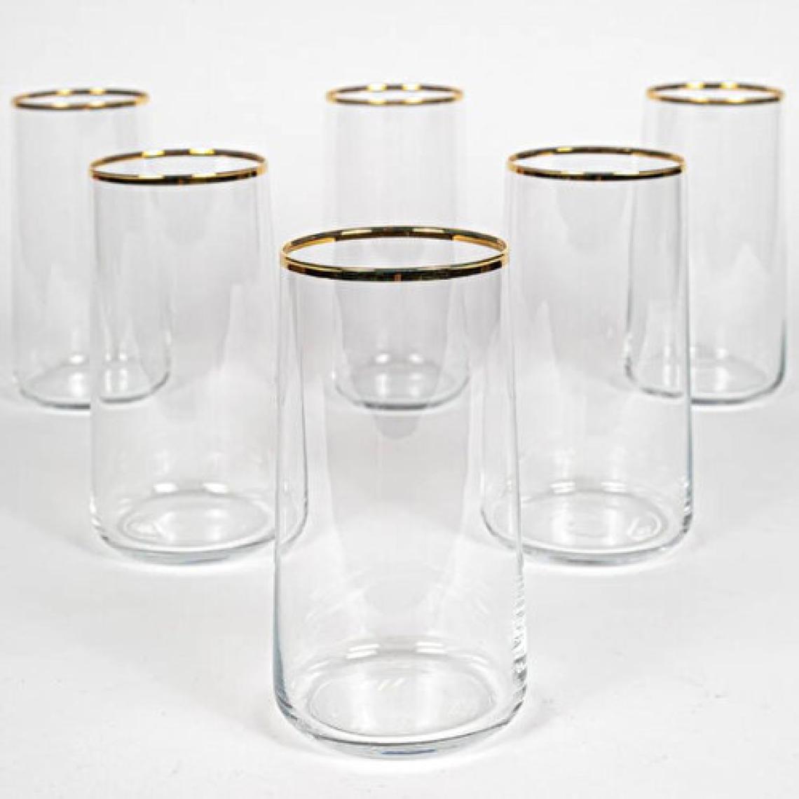 Rakle Avantgarde Gold 6'lı Bardak -  540 ml