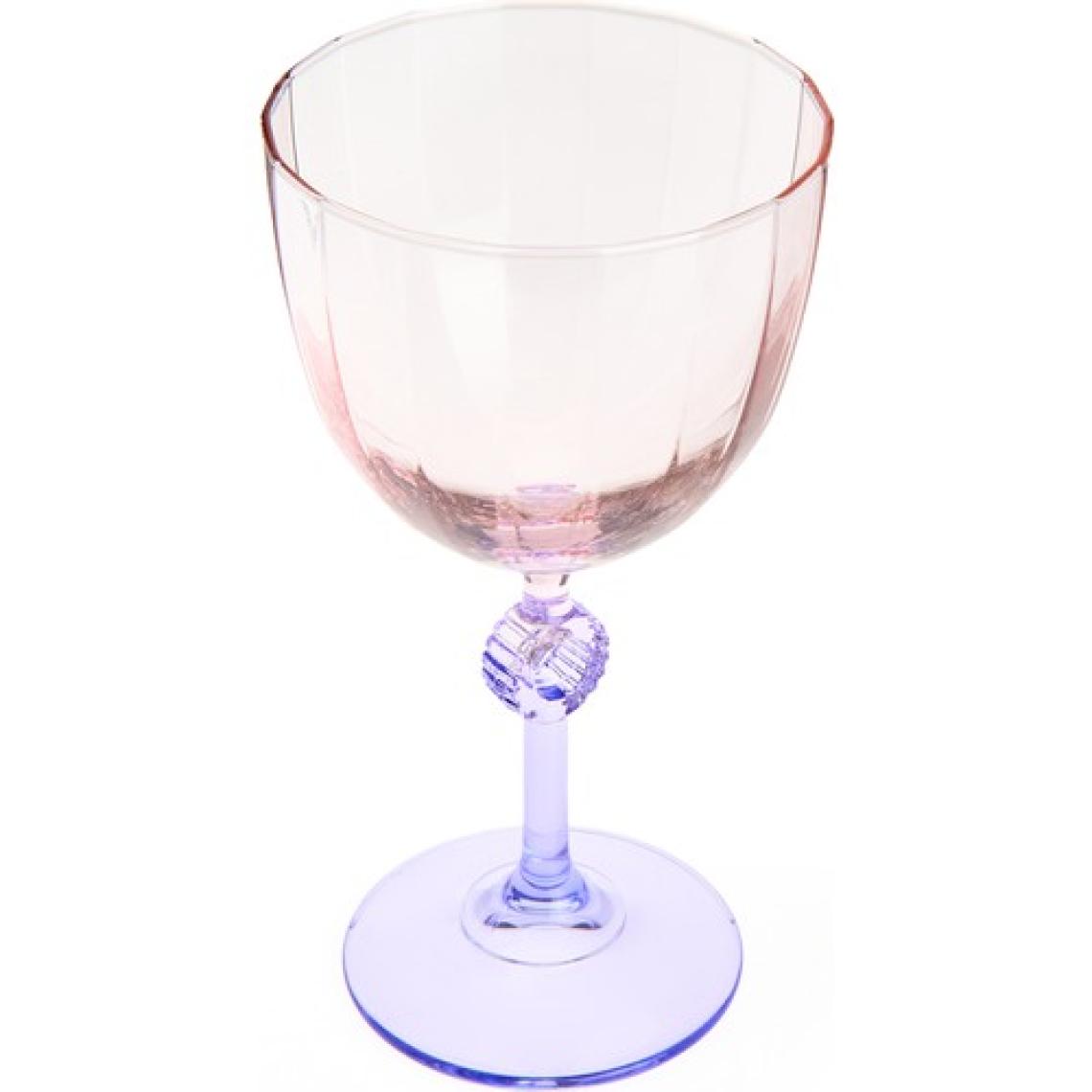 Rakle Elite 4'lü Ayaklı Bardak - Mor - 270 ml