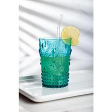 EW's Kitchenware Akrilik Aquamarin Kısa Bardak & Su Meşrubat Kahve Yanı Bardağı 400 ml (Cam Değildir )