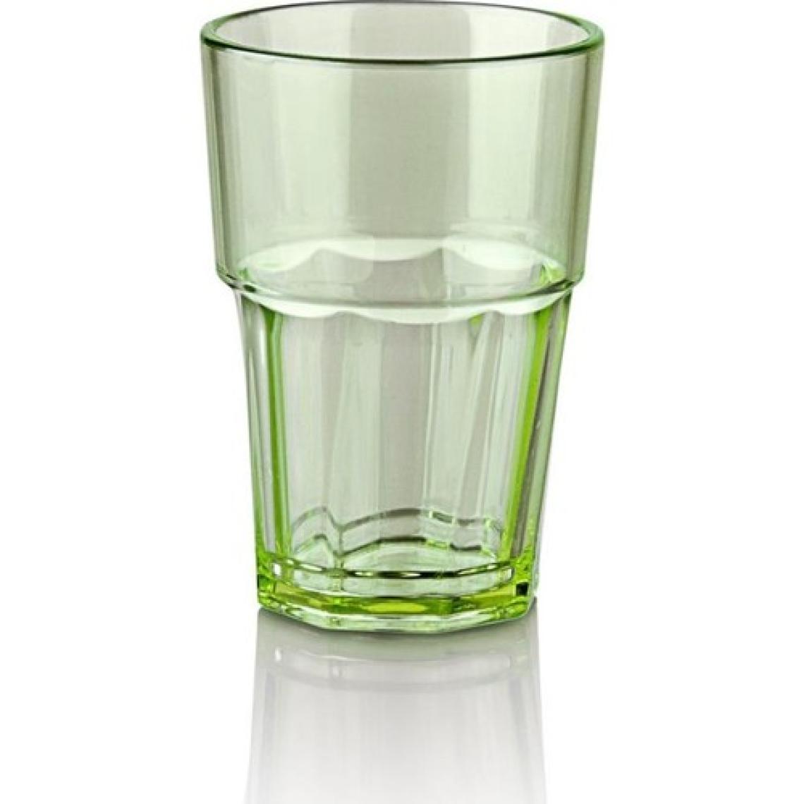 Plastport Kırılmaz Bardak - Yeşil 400 ml - 24 Adet