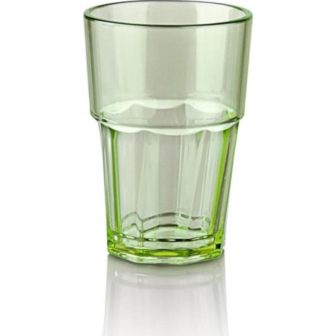 Plastport Kırılmaz Bardak - Yeşil 400 ml - 24 Adet